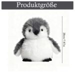 JcvPot Pinguin Kuscheltier, Weiches Stofftier Für Kinder Und Babys, Kuscheltier Pinguin Plüschtier, Plüschtier - Image 7