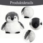 JcvPot Pinguin Kuscheltier, Weiches Stofftier Für Kinder Und Babys, Kuscheltier Pinguin Plüschtier, Plüschtier - Image 6