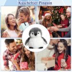 JcvPot Pinguin Kuscheltier, Weiches Stofftier Für Kinder Und Babys, Kuscheltier Pinguin Plüschtier, Plüschtier - Image 2